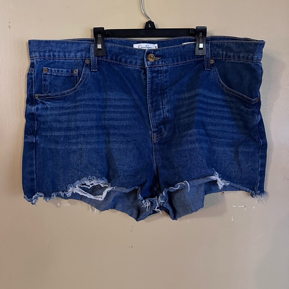 Jessica Simpson Blue Jean Shorts